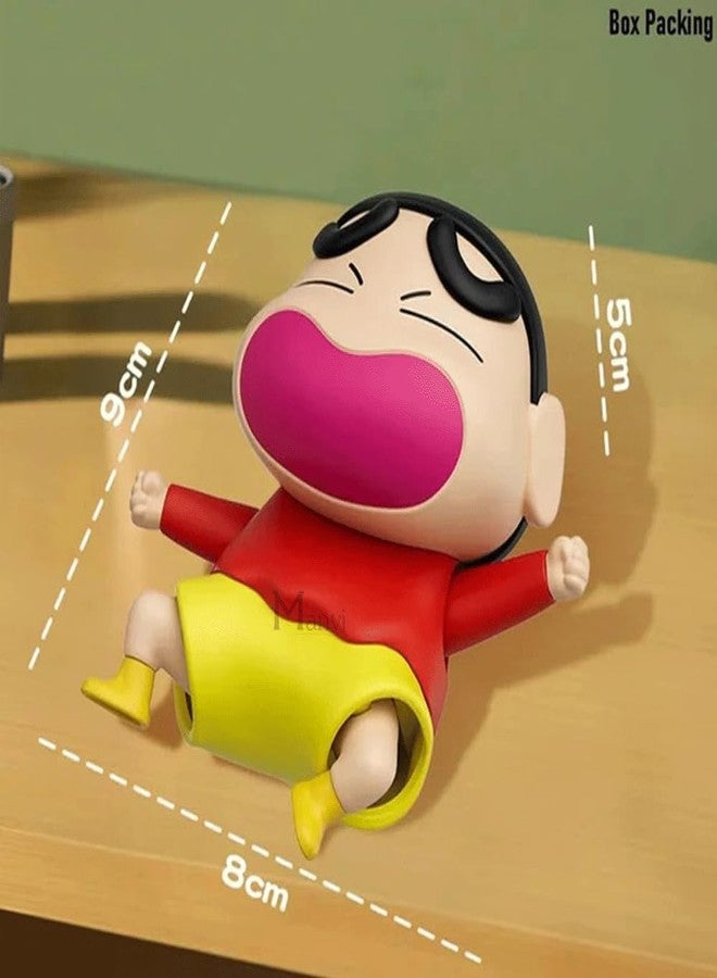 MANVI Shinchan Crying Toy for Kids, Crawling Shinchan Action Figure Movable Toy for Babies, Wind Up Cartoon Collectible Desk Toys for Kids (sinchain) - Image 2